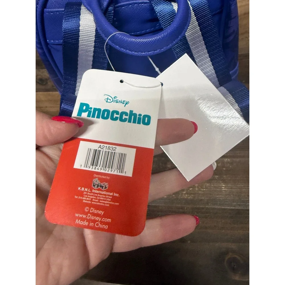 Disney Pinocchio Mini Backpack Blue‎ KBNL Classics A21832 NWT